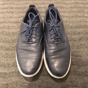Cole Haan Blue Leather Sneakers